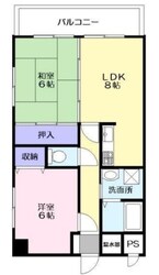 リバーサイド白鷺の物件間取画像